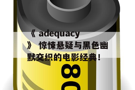 《 adequacy》 惊悚悬疑与黑色幽默交织的电影经典！